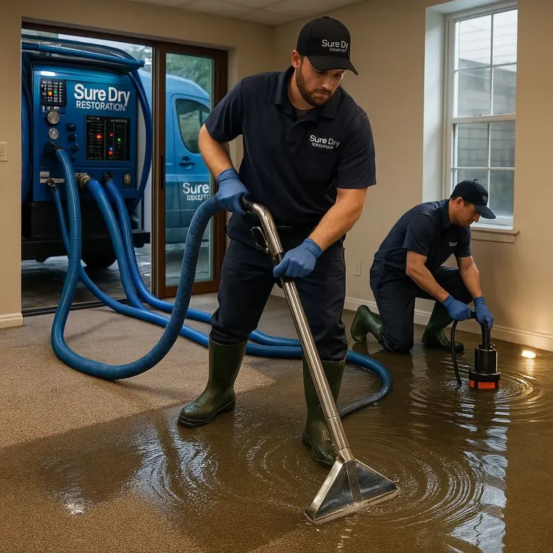 Water Extraction and Removal process in Stevens Point, WI